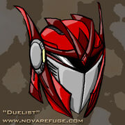 Portrait mantis helmet