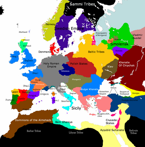 File:Map of europe, 1200.png