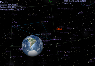 Haldus from Earth