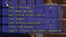 Sword Mace InGame