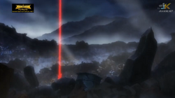 Pallas descendiendo a la tierra