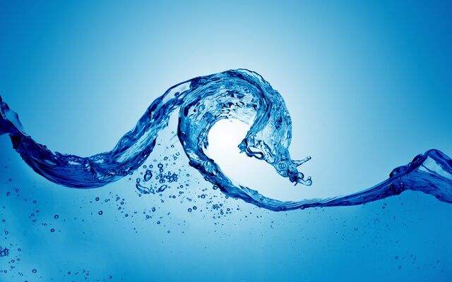 File:Blue wave of water-wide.jpg