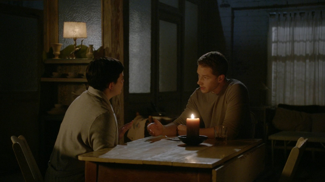 Fichier:6x03 Mary Margaret Blanchard David Nolan loft Blanchard discussion mort père de David assassinat nuit.png
