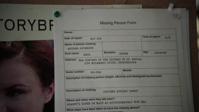 Fichier:4x12 Avis de recherche Fée Bleue Mère Supérieure Reul Ghorm.png