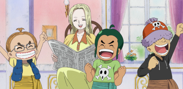 File:Kaya and Usopp Pirates Read Newspaper.png
