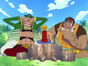 Luffy con Masira y Shojo.png