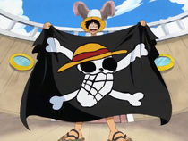 Luffy Draws Straw Hat Jolly Roger.png
