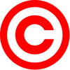 Red copyright