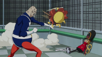 Lao G vs Thunder Soldier and Kabu.png