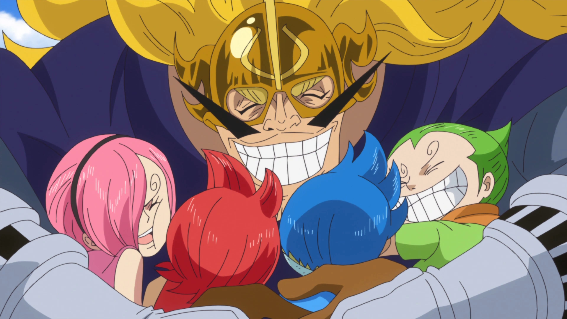 Imagen Judge con su familia.png One Piece Wiki FANDOM powered by