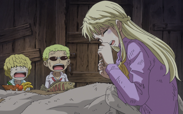 File:Rosinante and Doflamingo Worry About Their Mother.png