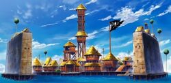 Base de los Jinetes de Peces Voladores