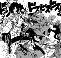 Whitebeard vs. Vice Admirals
