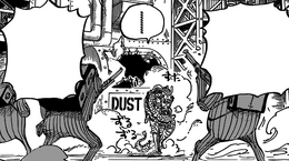 Luffy y Momonosuke vs. Sátiros