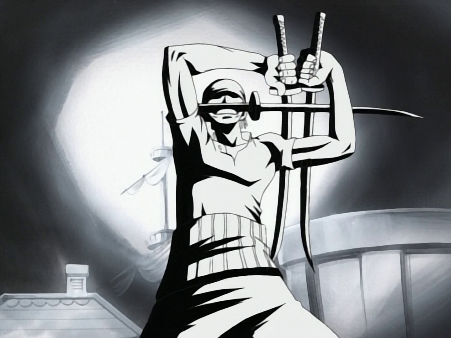 Zoro Onigiri Stance In The Anime : Neutron Jammer: New Release Photo ...