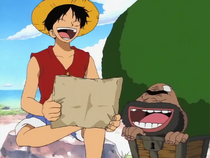 Luffy and Gaimon Laughing.png