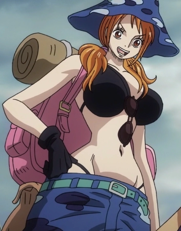 Imagen Segunda vestimenta de Nami en Heart of Gold.png One Piece