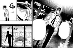 Saitama as police officer