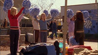 117 b trains cheerleaders