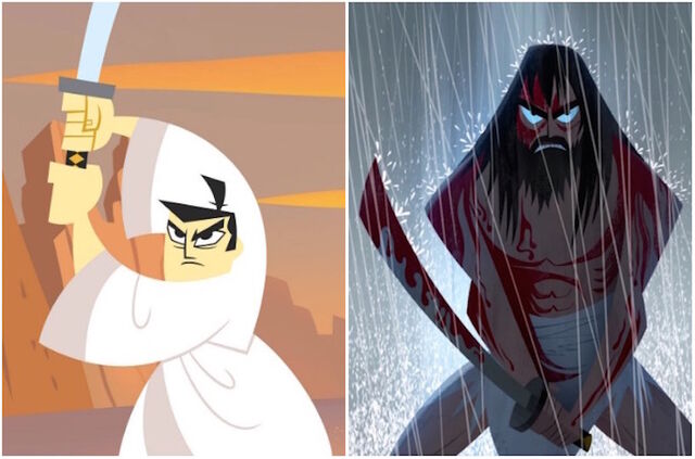 Файл:Samurai-Jack-then-and-now.jpg