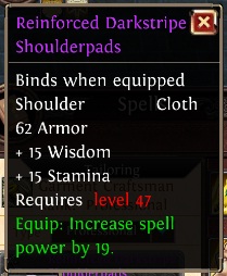 Reinforced Darkstripe Shoulderpads