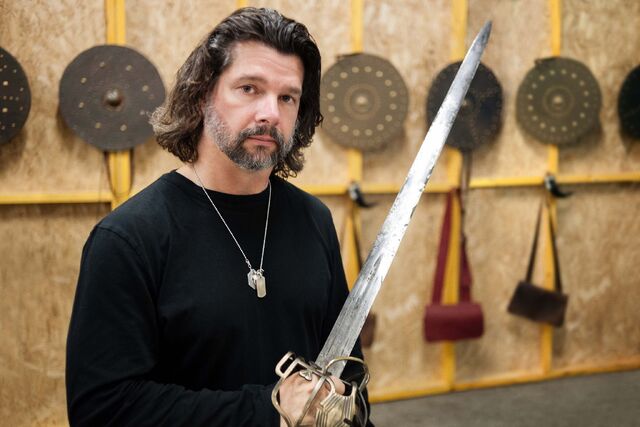 File:Ron D Moore sword.jpg