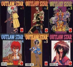 Outlaw Star Manga 1-6