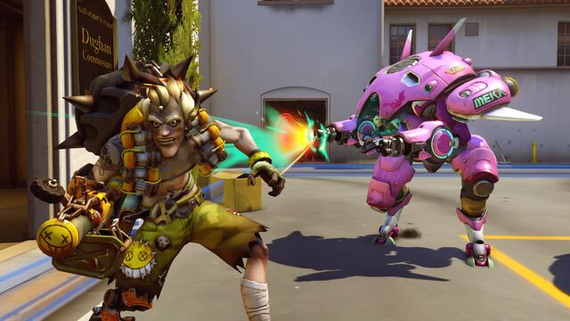 File:Junkrat and Dva - PS4.jpg