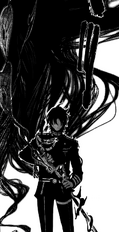 Guren saca su arma demoniaca