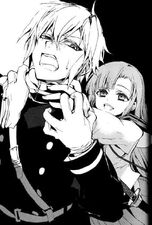 Mahiru choking Shinya