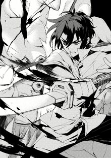 LN Mitsuki's hand