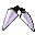Pair of twin needles
