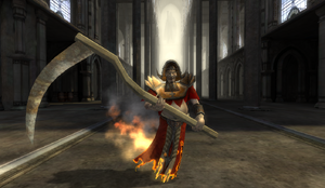 Upraged Psychonun in Cathedral