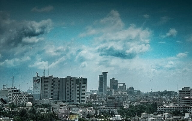 File:Pakistan Karachi Sky line 001.jpg