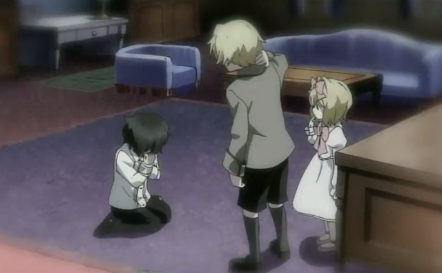 Archivo:Gil Oz y Ada de niños.png