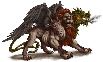DS Monsters Chimera by willowWISP