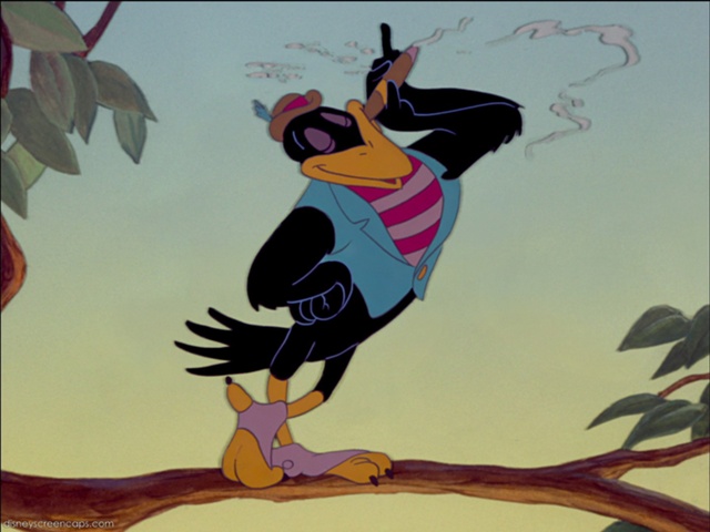 Disney movie with three black crows