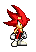 Fire Sonic Sprite