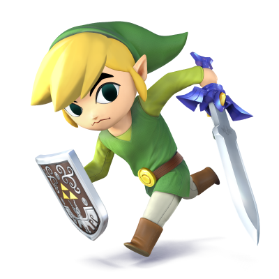 Toon Link for SSB4