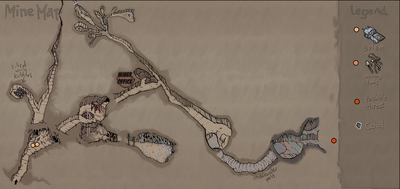 Mine map