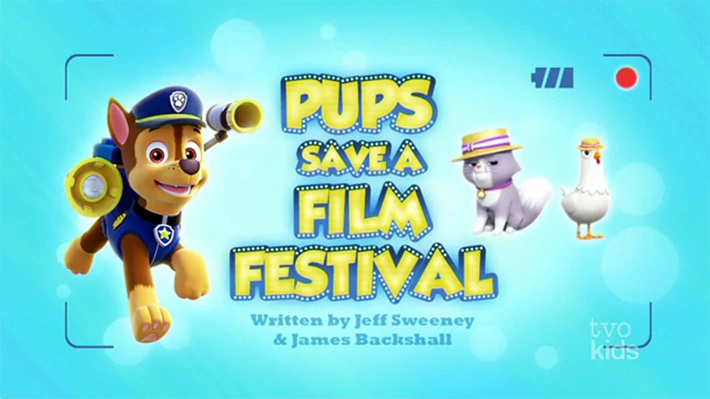 Image - PAW Patrol Pups Save a Film Festival Title Card.png | PAW