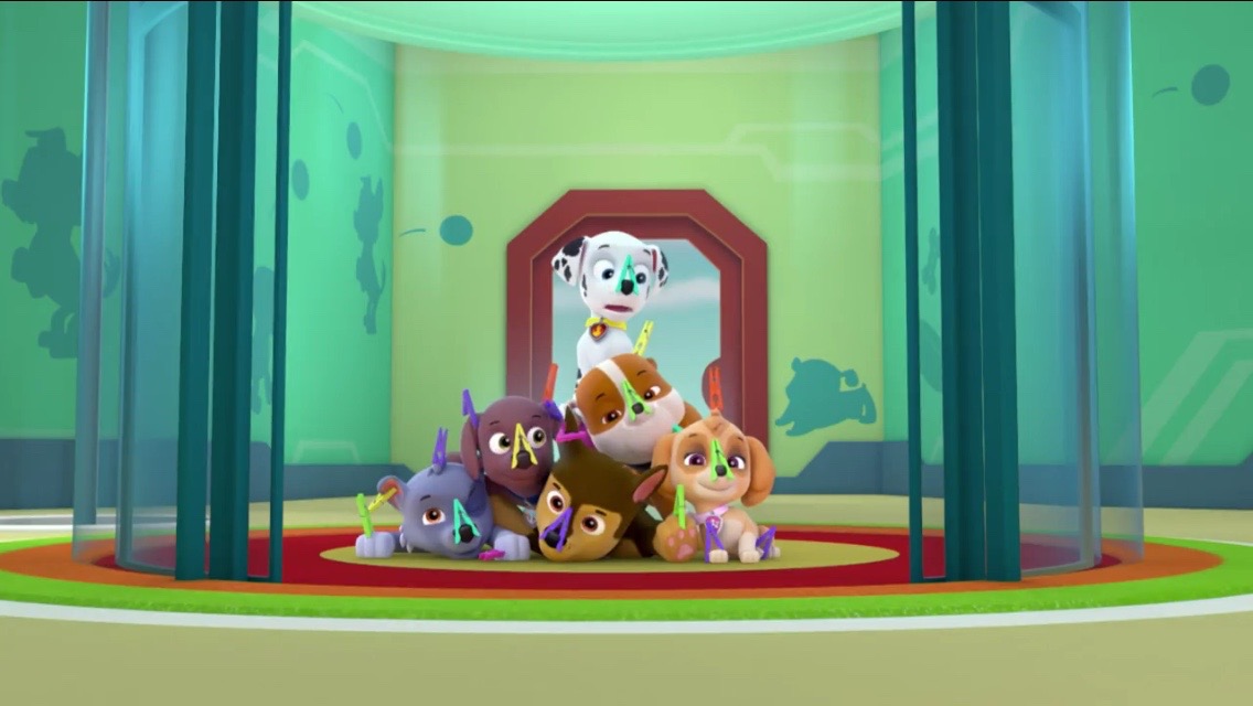 paw patrol pups and the stinky bubble trouble