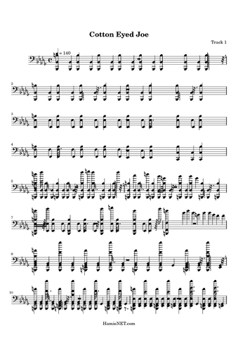 File:Cotton-Eyed-Joe-sheet-music-page 33515-1-1.png