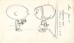OnlyKnownRedHairedGirlSketchbySchulz