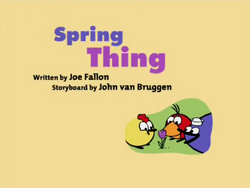 Spring thing