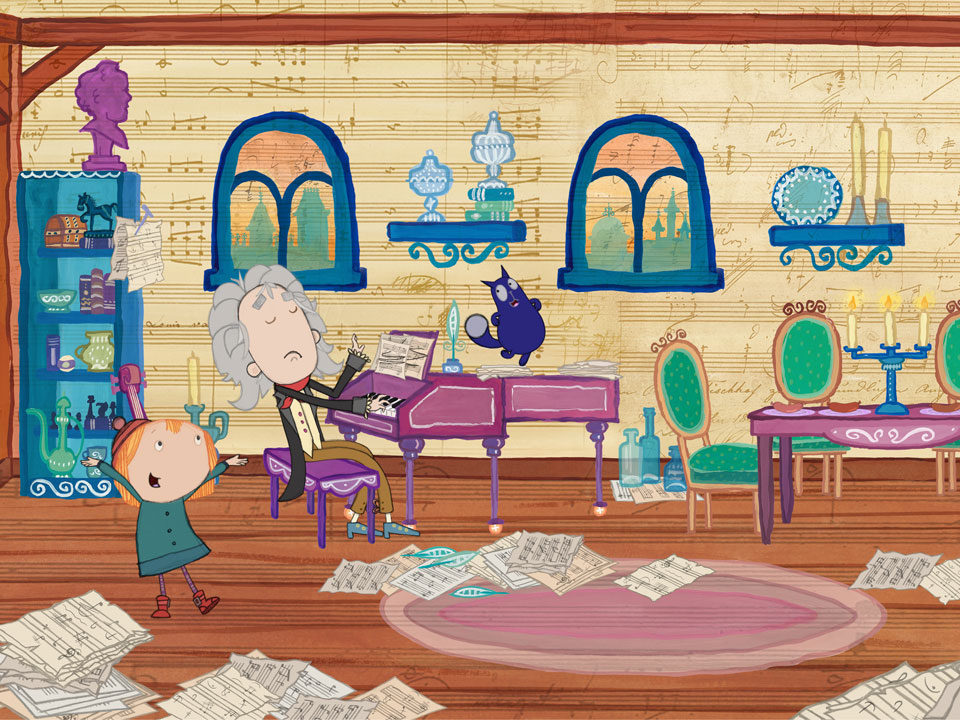 Beethoven from Peg + Cat Wiki