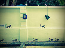 Cats Walking for Animal Awareness Mural, Beach Street, George Town, Penang