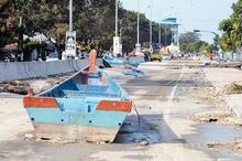 2004 tsunami at Tanjung Tokong, George Town, Penang