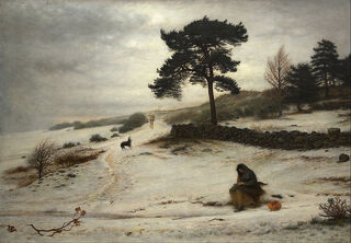 John Everett Millais - Blow Blow Thou Winter Wind - Google Art Project