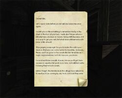Fisherman's Wife's Love Letter
